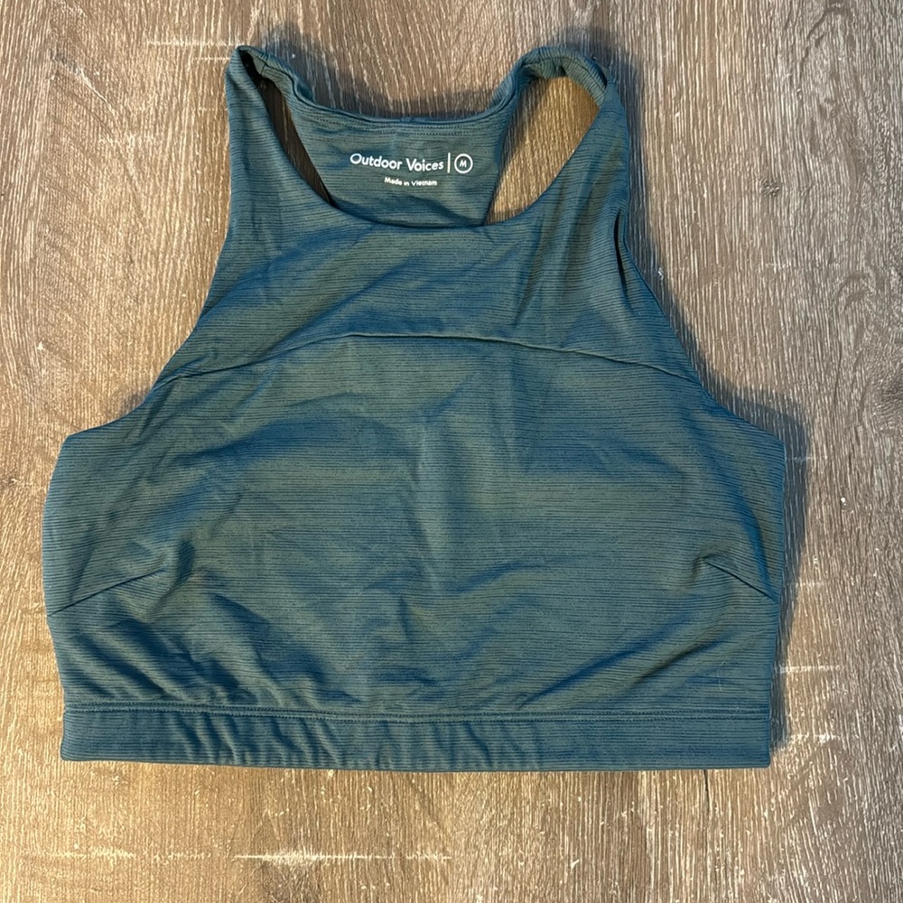 Outdoor Voices Sports Bra, Size Medium